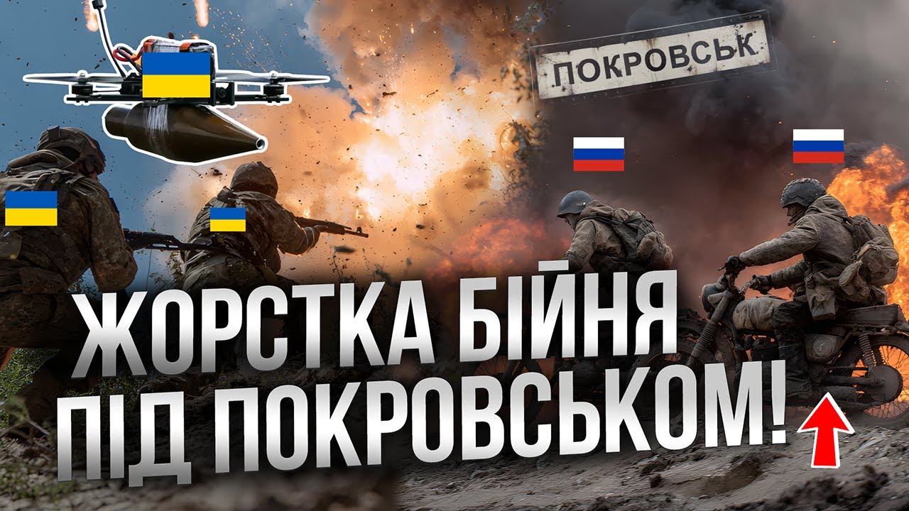 Справжня БІЙНЯ НА ПОКРОВСЬКУ! Погляньте СКІЛЬКИ МОТОЦИКЛІВ КИНУЛИ на штурм!@