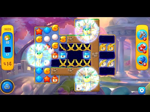 Fishdom level 9625 with a puzzle (с головоломкой)