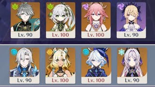【原神】Ver.Luna Ⅶ 螺旋12層 激化アルハイゼン＆ヌヴィレットキャリーで星9攻略【Genshin Impact】