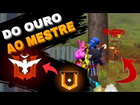DO OURO AO MESTRE EM UM DIA NA TEMPORADA 14 (SEM CARTÃO) HIGHLIGHTS FREE FIRE