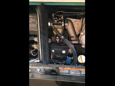 Onan 4000 microquiet generator Carb fix