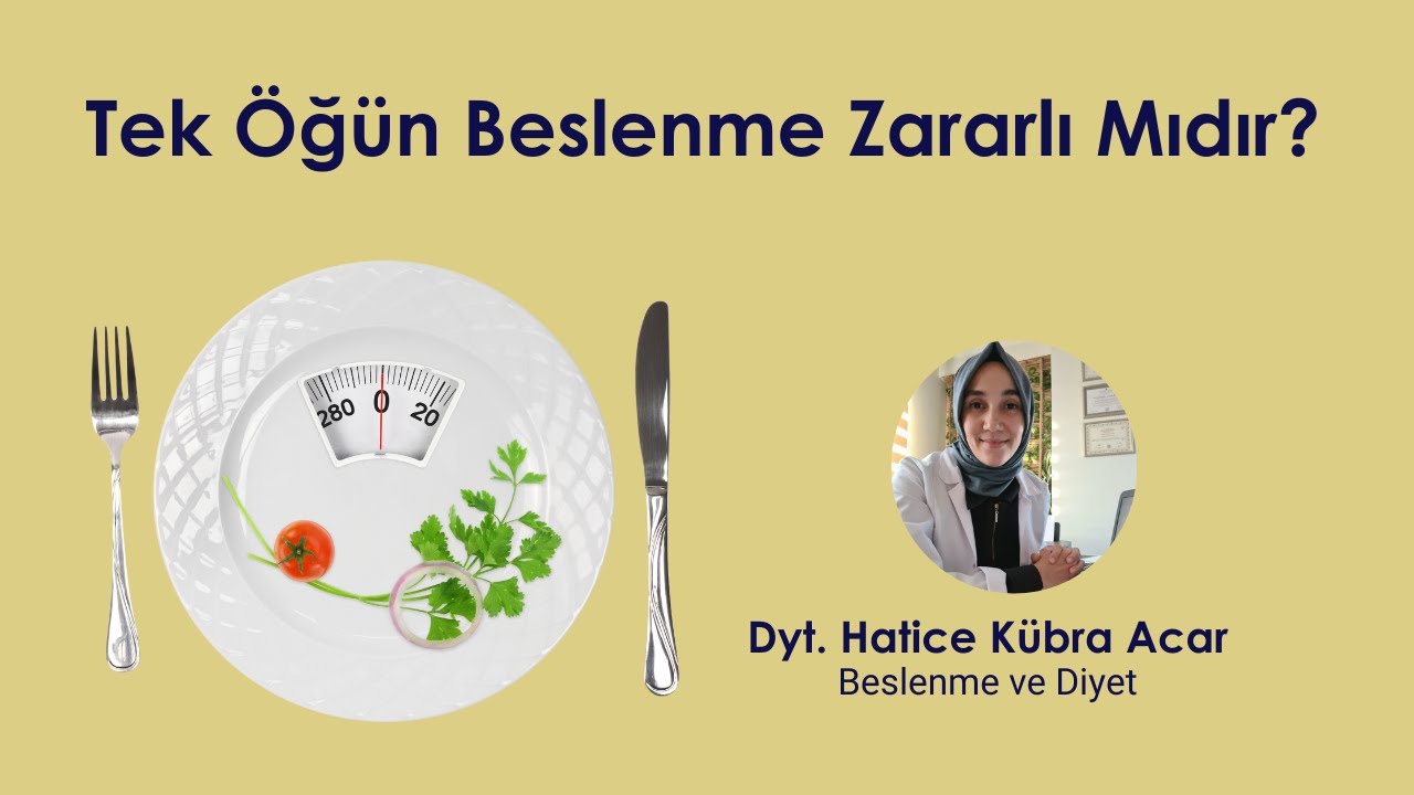 Tek Öğün Beslenme Zararlı Mıdır?