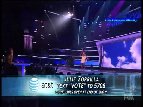 Julie Zorilla-Breakaway top12