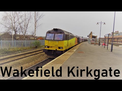 Trains at Wakefield Kirkgate 22/2/20
