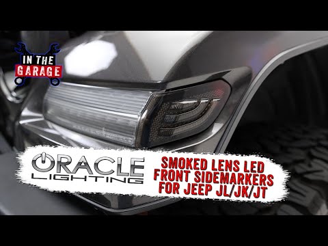 ORACLE Lighting Smoked LED Front Side Markers for Jeep JL/JK/JT - Features and Benefits