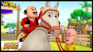 Motu Patlu Cartoons In Hindi |  Animated cartoon | Circus ka ghoda | Wow Kidz