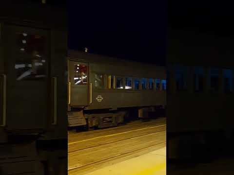 Nevada Northern Railway East Ely depot at night Part 2 #museum #railroad #railway #train