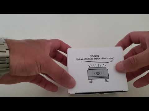 Solar powered charger