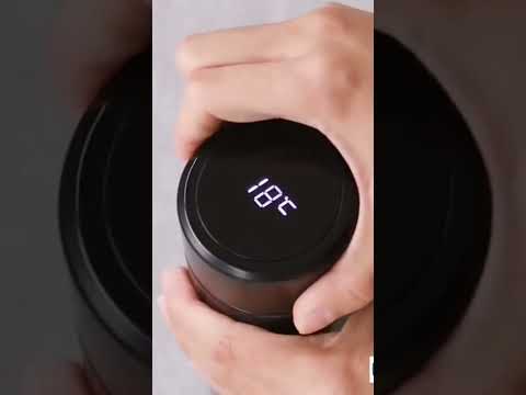 Led Temperature Display Water Bottle