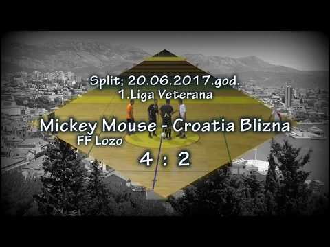 UMN_TV  1_Liga VET Mickey Mouse - Croatia Blizna (Sažetak)
