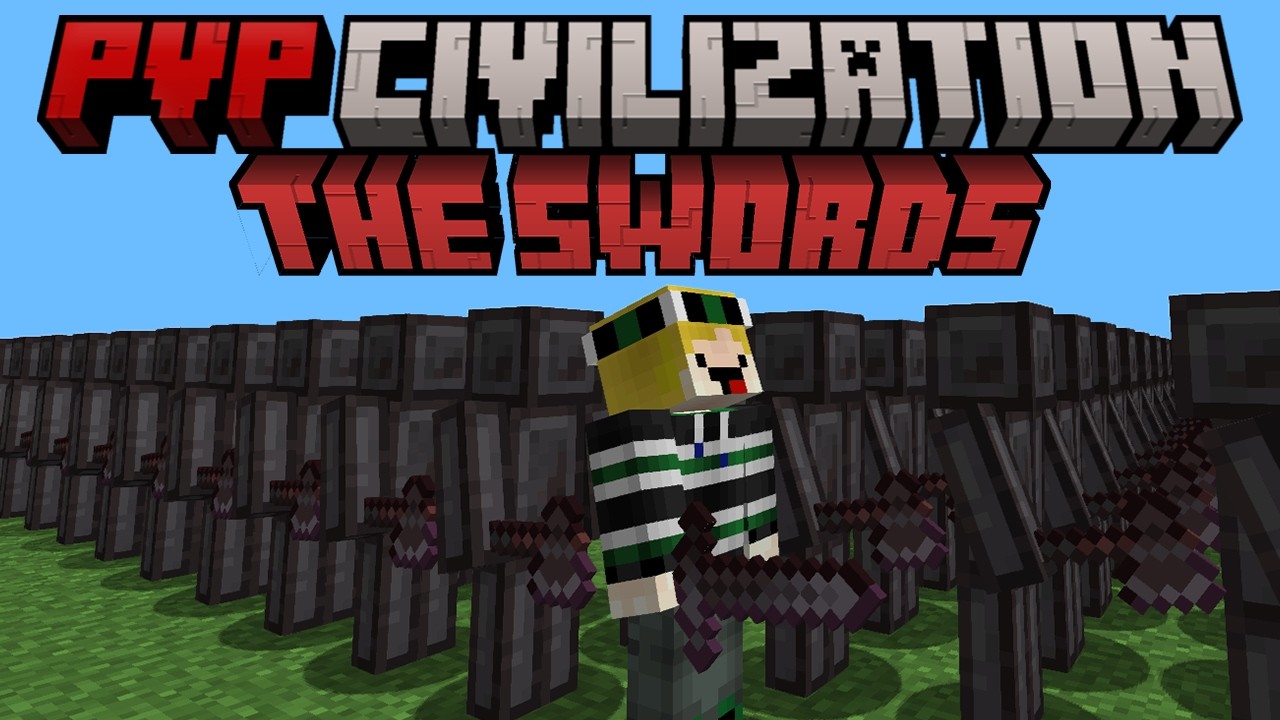 Minecraft but I join the ENEMY of PVP CIVILIZATION