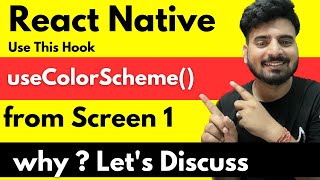 Download the video "🛑 Use useColorScheme() in React Native App ✅ | Engineer Codewala"