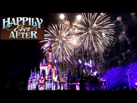 Happily Ever After Fireworks Return Performance 2023 - Magic Kingdom - Walt Disney World