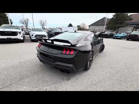 2024 Ford Mustang Dark Horse Fastback in Black for sale at Boyer Pickering Chevrolet Cadillac Buick GMC Ltd. in Pickering, ON