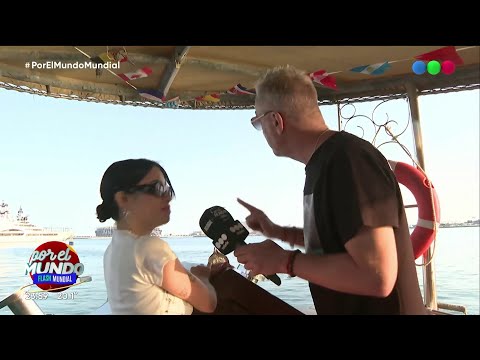 Lali and Marley tour the Doha coast - Around the World Flash World