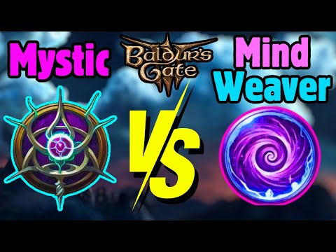 MYSTIC vs. MIND WEAVER Mod Class COMPARISON Baldur's Gate 3