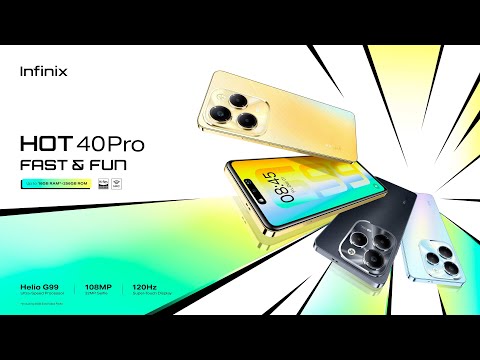 Миниатюра изображения товара Смартфон Infinix Hot 40 Pro 8GB/256GB (черный)