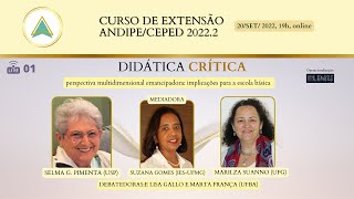 DIDÁTICA CRÍTICA | Curso de Extensão ANDIPE/CEPED 2022.2 #didática