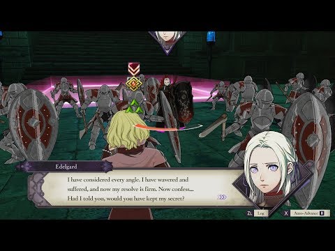 Fire Emblem: Three Houses - Constance Vs Edelgard At Holy Tomb Unique Dialogue