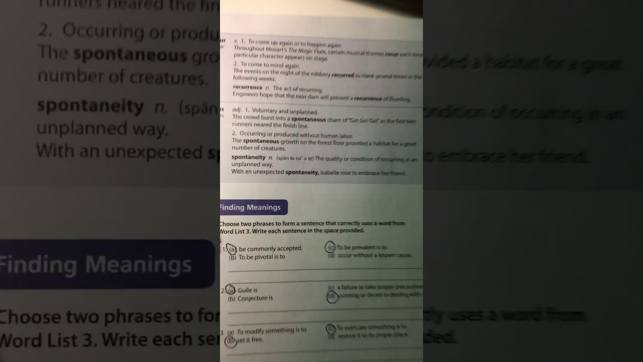 Wordly Wise book8 lesson 3