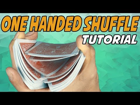 How to shuffle cards like a pro – with just one hand!