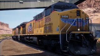 Union Pacific General Electric AC4400CW diesel locomotive | Cane Creek | Training |Train Sim World 2