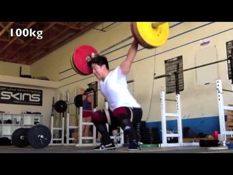 Jul 31 - 100kg snatch