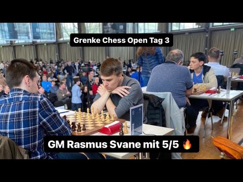 "Es hätte nicht besser laufen können", so GM Rasmus Svane im Interview nach seinem Sieg in Runde 5.
