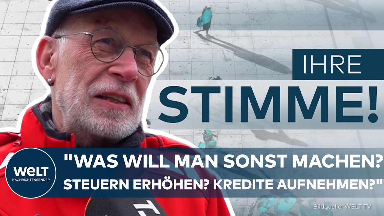 IHRE STIMME: "Damit Deutschland überhaupt noch eine Zukunft hat!" – Kontroverse um Sondervermögen!