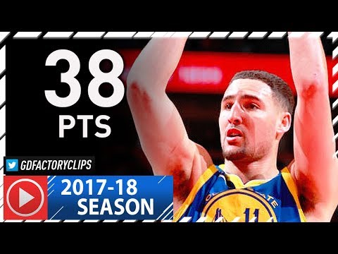 Klay Thompson Full Highlights vs Bulls (2018.01.17) - 38 Pts, 7 Threes!