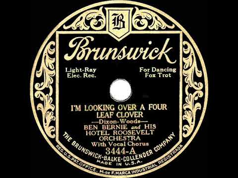 1927 HITS ARCHIVE: I’m Looking Over A Four Leaf Clover - Ben Bernie (Scrappy Lambert, vocal)