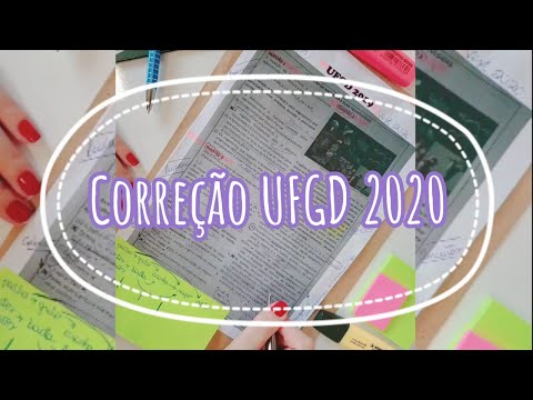 UFGD 2020 (APLICAÇÃO 2019) comentada - Biologia