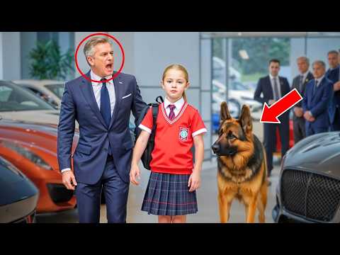 Una Piccola Ragazza E Il Suo Cane Cacciati Da Una Concessionaria, Il Giorno Dopo, La Rolls Royce Del