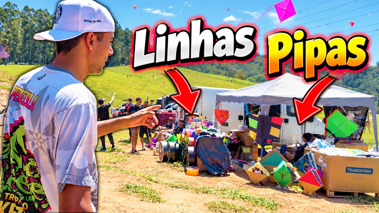 Festival de Pipas da Oficina da Xepa em Atibaia, São Paulo!!! 🔥