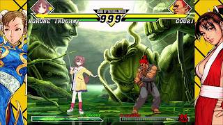 【MUGEN】戌神ころね VS 豪鬼
