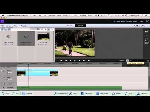 Adobe Premiere Elements 12 Tutorial | Generating A New Project