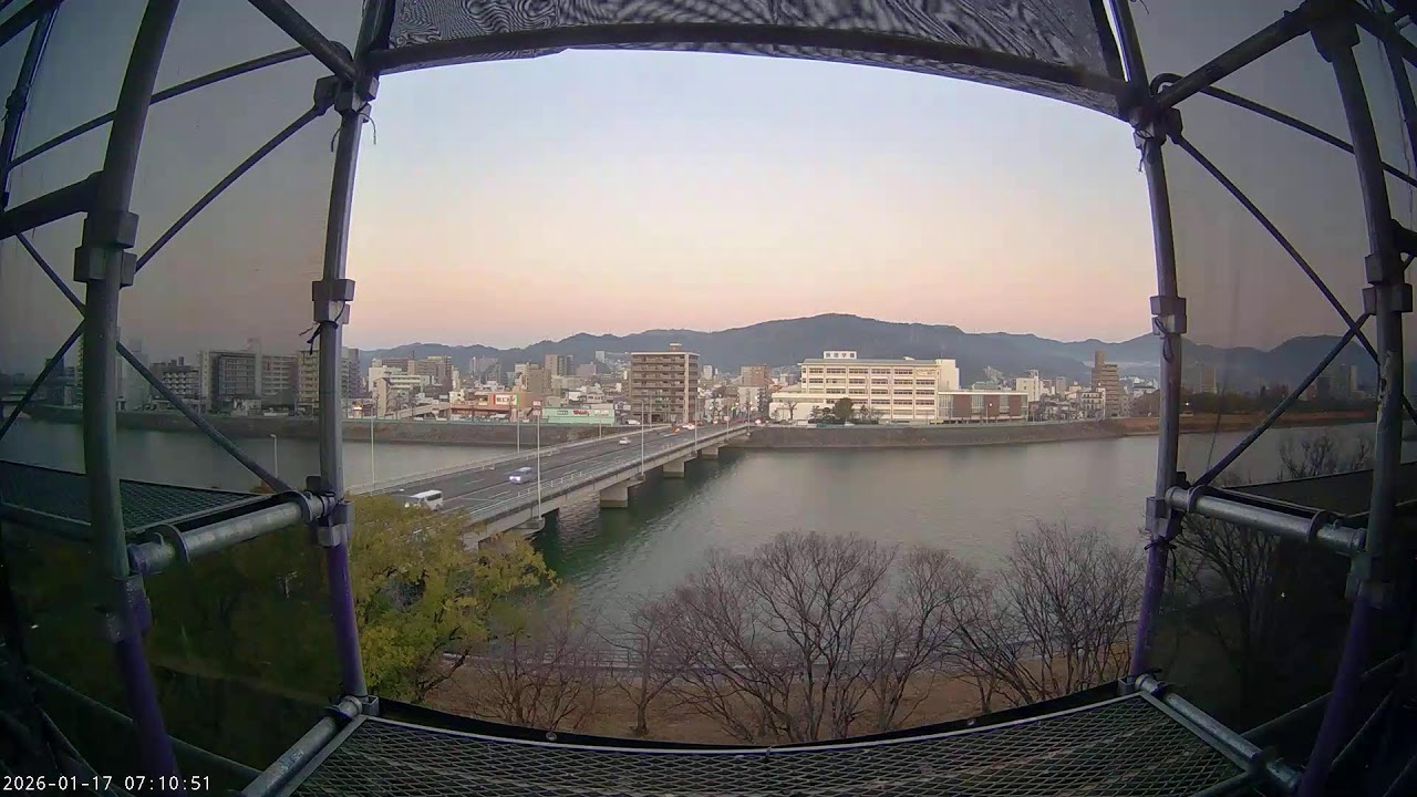 Panoramic Hiroshima, Japan