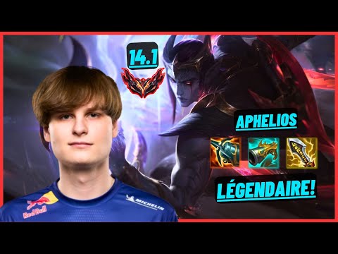 KC UPSET: APHELIOS VS MISS FORTUNE (ADC) DOUBLE KILL, LÉGENDAIRE - EUW GRANDMASTER - PATCH 14.1