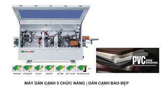 MÁY DÁN CHỈ 5 CHỨC NĂNG | DÁN CẠNH BAO ĐẸP | PRO-500A