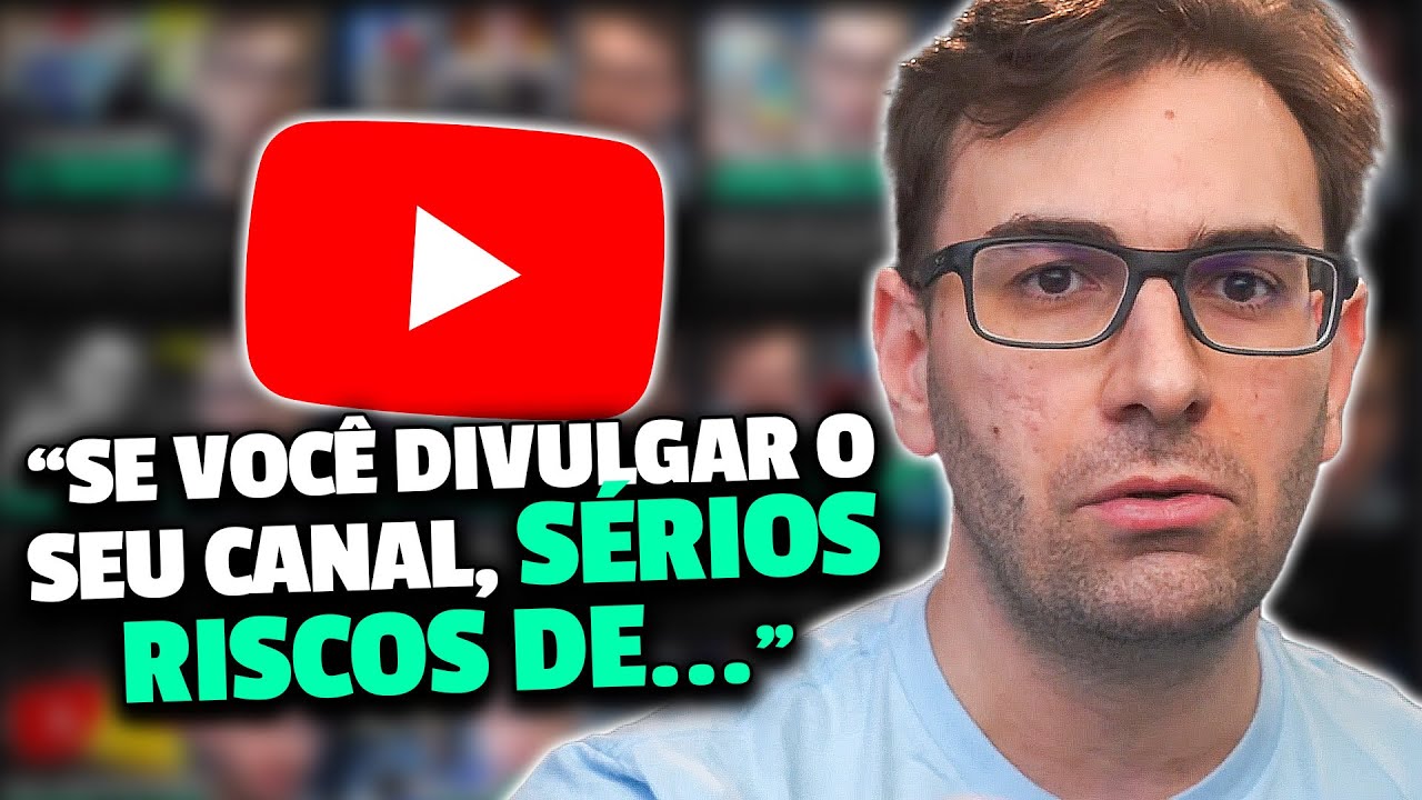 Por que YouTuber iniciante NÃO DEVE divulgar o próprio canal?