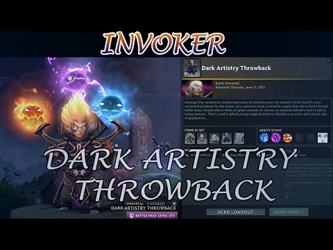 INVOKER | DARK ARTISTRY THROWBACK | DOTA 2