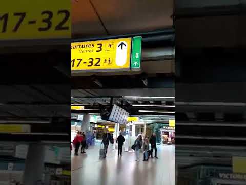 How to find us at Schiphol Airport!