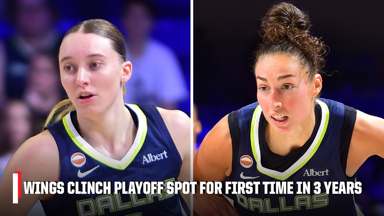 Paige Bueckers & Jessica Shepard lead Wings in playoff-clinching win 🙌 | WNBA on ESPN