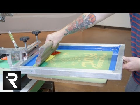 How To Screen Print Multiple Colors With One Screen