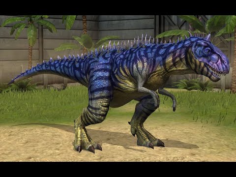 Jurassic World The Game majungasaurus max level 40!