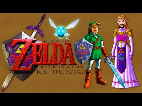 The Legend of Zelda, Ocastreama of Time - Just the Songs| The Longest Johns Singing Stream