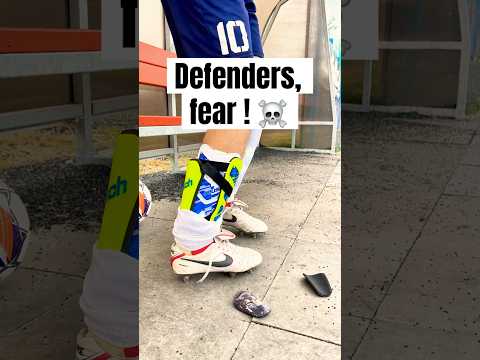 How to break defenders in football? Wear like a pro. Safety first in the Sunday League.