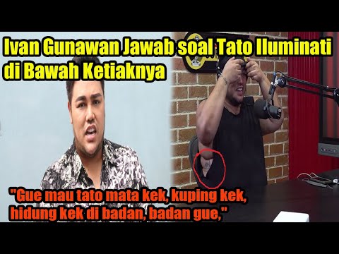 Ivan Gunawan Akhirnya Buka Suara soal Tato Iluminati di Bawah Ketiaknya,Ternyata?