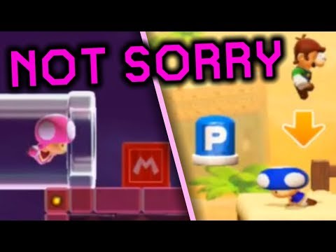 Being a horrible person in Multiplayer VS (Super Mario Maker 2) | Multiplayer #2