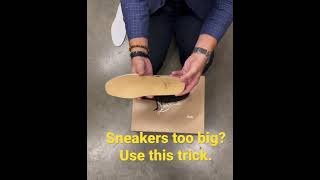 Download lagu Are your sneakers too big?  Use this trick.  #louboutinshoes  #louboutinmen #louboutinhomme mp3